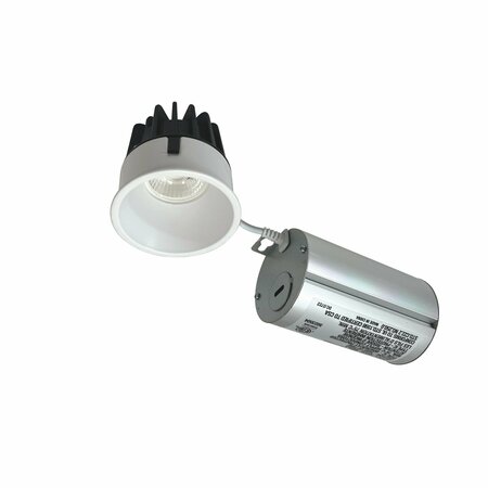 NORA LIGHTING inXin Shaped L-Line LED Indirect/Direct Linear, 6028lm / Selectable CCT, White finish NM2-2RTLDC6027MPW